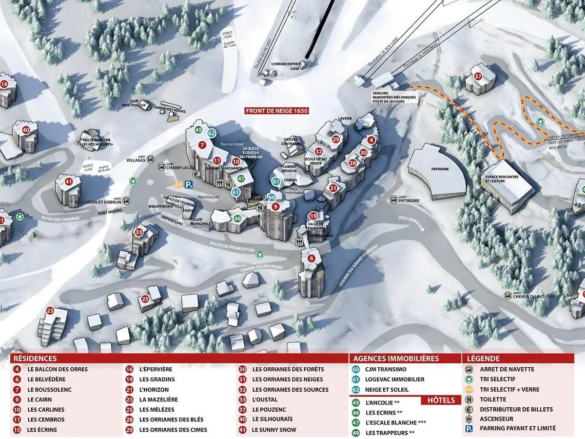 Studio 4 Pers En Coeur De Station, Balcon Vue Montagne - Fr-1-322-500 Les Orres